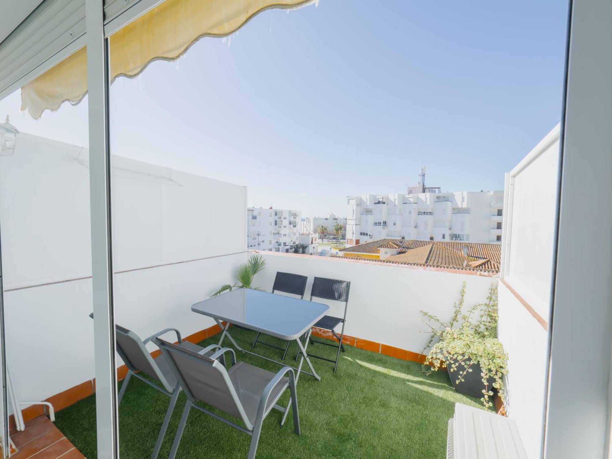 Apartamento Terraza A La Almadraba Barbate Exteriör bild